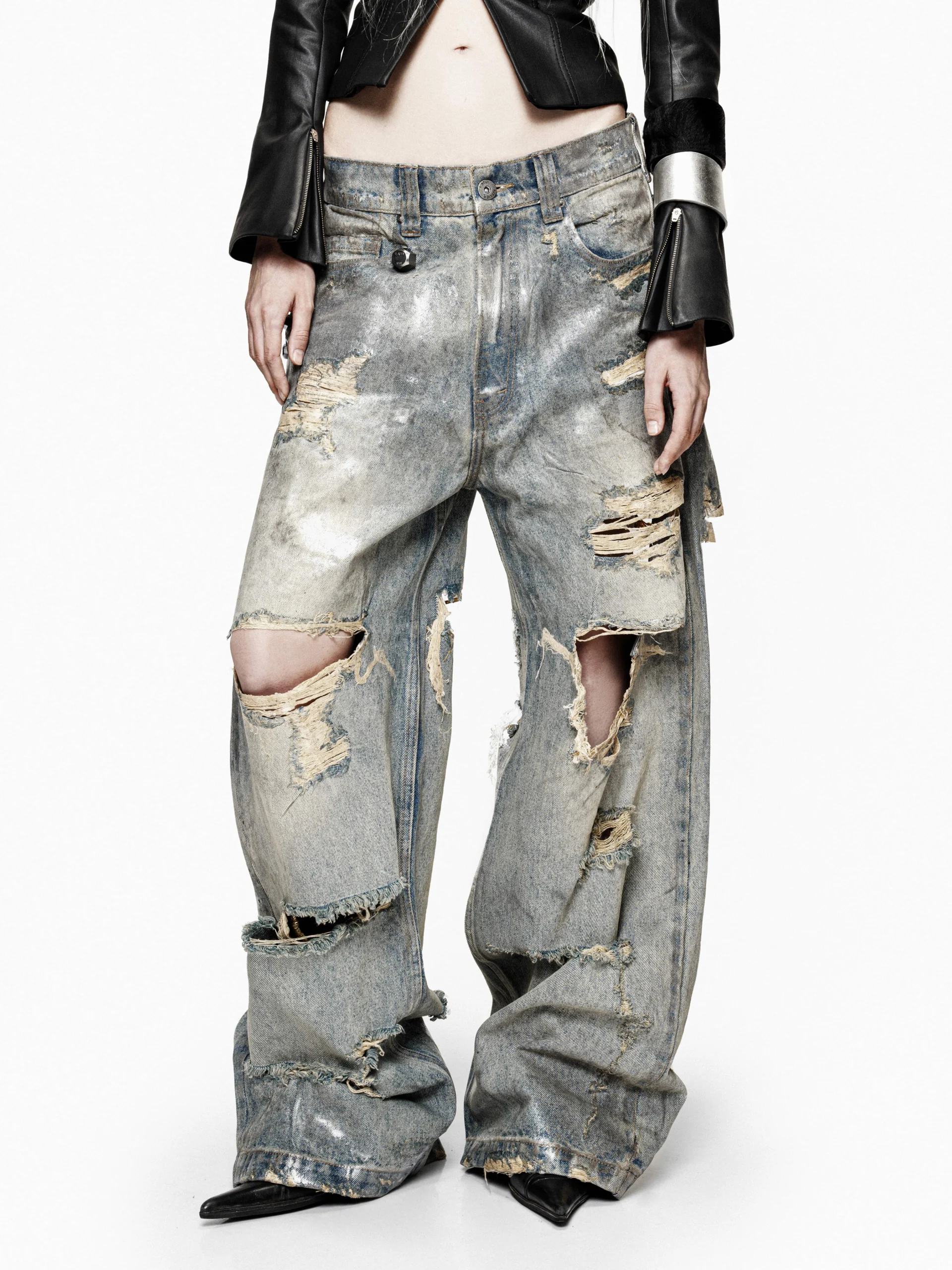 パンツ LATUI ATELIER CRISIS CRAVER JEANS CRISIS CRAVER JEANS - LaTui