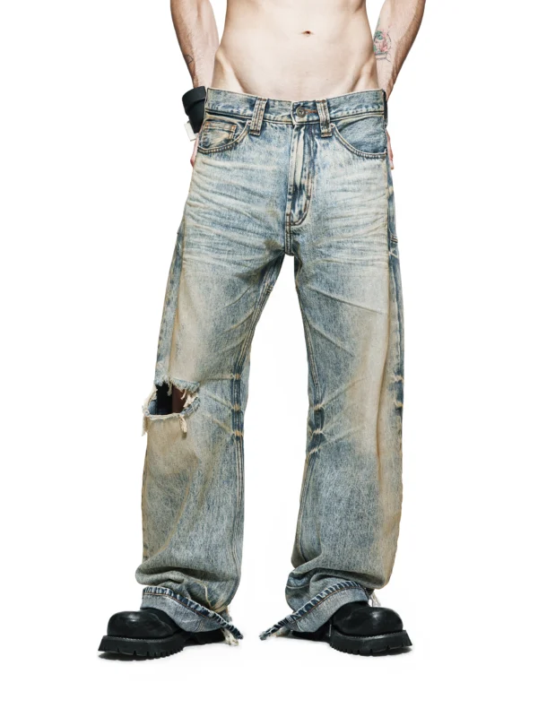 50:50 STRAIGHT JEANS